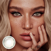 Lentes de contacto de color marrón claro Marcela